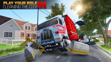 Garbage Truck Games Offline capture d'écran 3