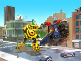 Car Transformation Robot Games poster