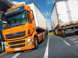Cargo Truck Parking Games 3D постер