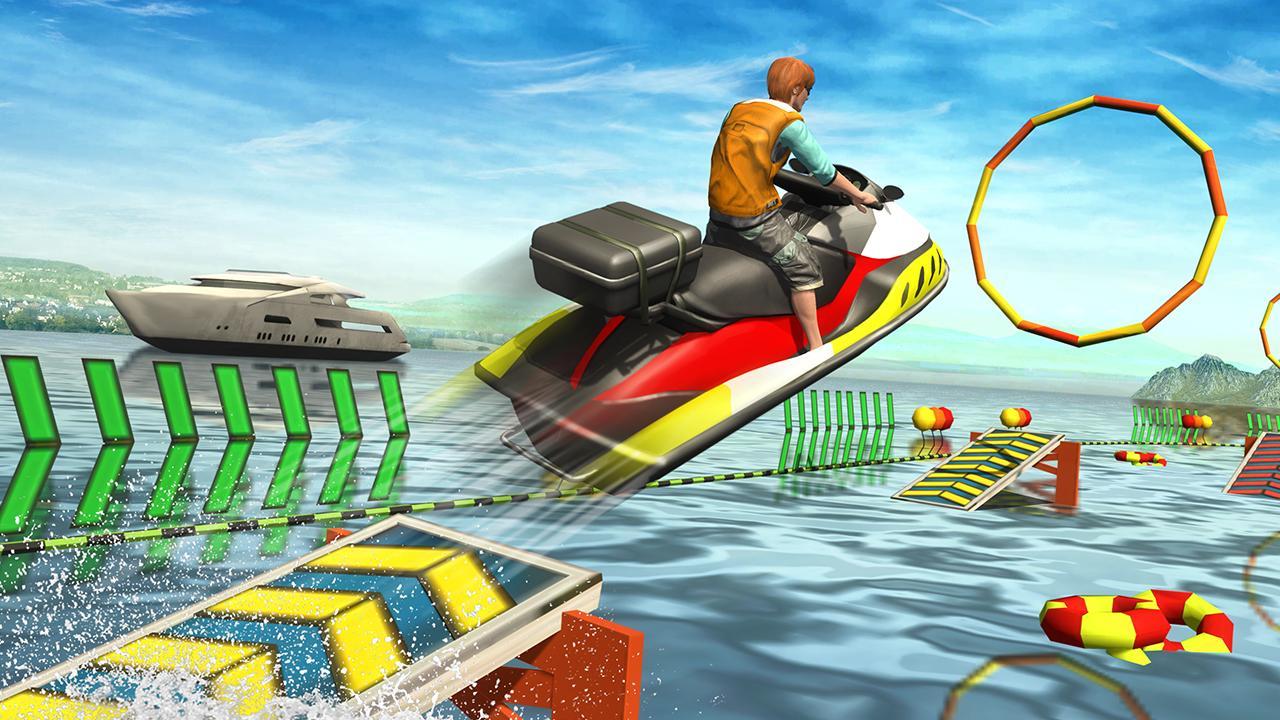Impossible Jet Ski Stunts Racing Games 2020 For Android Apk