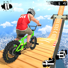 Mega Ramp Stunts Race - BMX Bike Racing Game 2020 أيقونة
