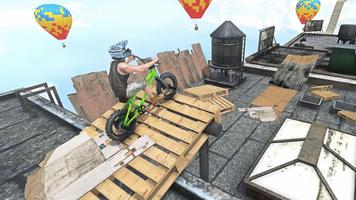 Mega Ramp Stunts Race - BMX Bike Racing Game 2020 ảnh chụp màn hình 1