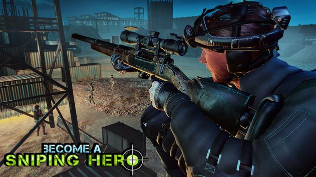 Sniper 3D Assassin - Night Vision Shooting Games screenshot 13
