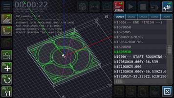 CNC Milling Simulator capture d'écran 1