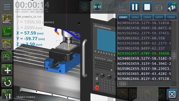 CNC Milling Simulator ภาพหน้าจอ 2