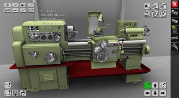 Poster Lathe Simulator