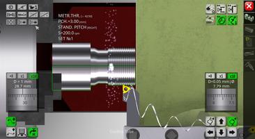 2 Schermata Lathe Simulator