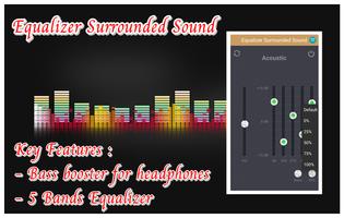 Equalizer Surrounded Sound ảnh chụp màn hình 3