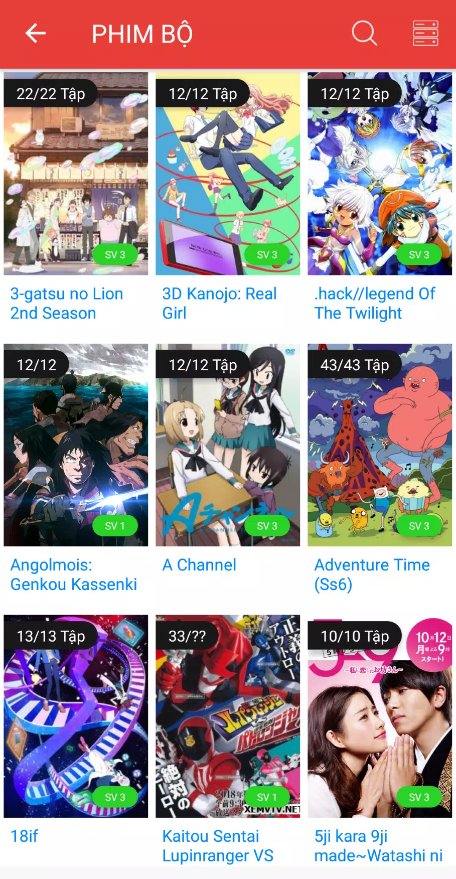 Tải xuống APK Anime VietSub cho Android