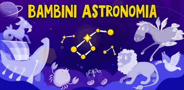 Gioco astronomia per i bambini