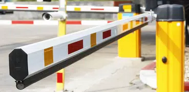 Open a boom barrier or gate