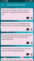 Birthday Messages and Wishes captura de pantalla 1