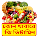 কোন খাবারে কি ভিটামিন ~ Vitamins On Food Guide APK