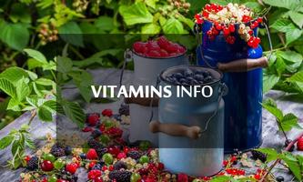 Vitamins info Affiche