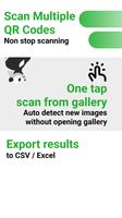 GalleryQR - Batch QR Scanner تصوير الشاشة 1