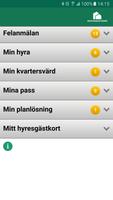 Skövdebostäder Mina sidor الملصق