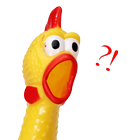 Squeaky Chicken Soundboard Zeichen