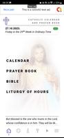 Catholic Calendar Prayer Book Affiche
