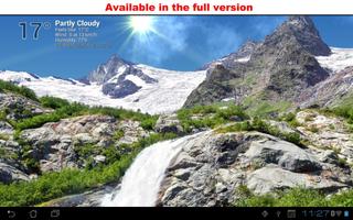 True Weather, Waterfalls FREE imagem de tela 2