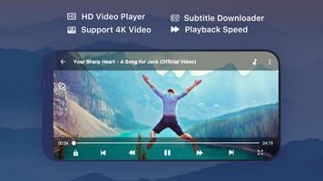 Video Player الملصق
