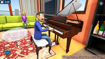 Virtual Dad Work From Home Sim скриншот 3