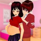 Anime Pregnant Mother Life Sim icône