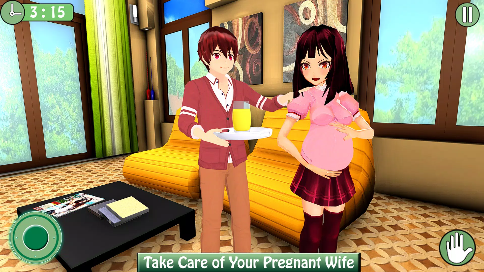 Download do APK de Anime Mãe Gravidez vida para Android