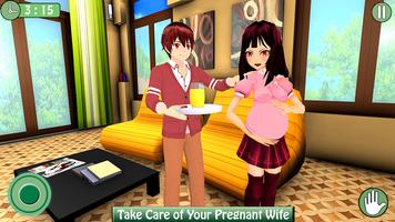 Anime Pregnant Mother Life Sim скриншот 2