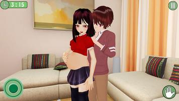 Anime Pregnant Mother Life Sim скриншот 3