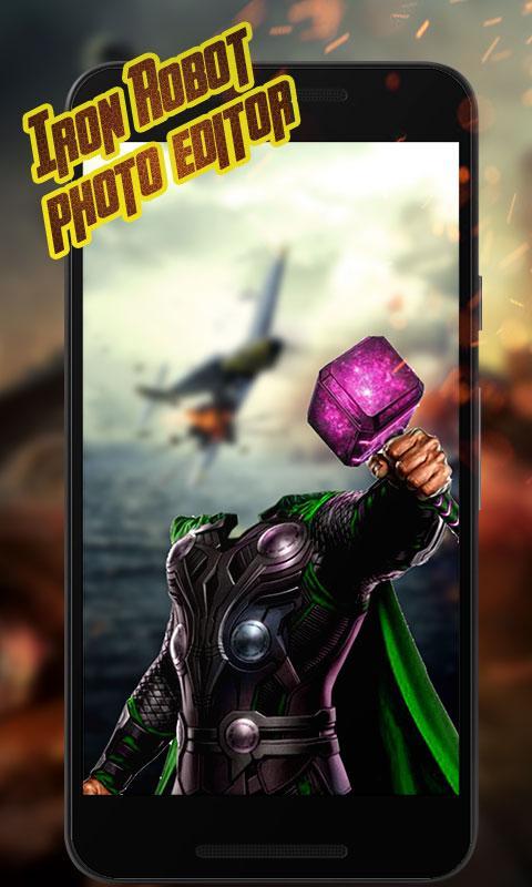 Iron Robot Suit Editor Super Hero Suit Changer For Android Apk Download - robot super suit roblox