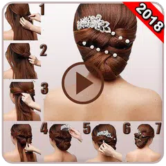 Girls Hairstyles Videos: Hairstyle Tutorials 2019 APK download