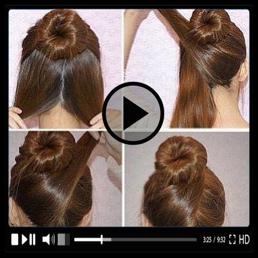Girls Hairstyles Videos Hairstyle Tutorials 2019 For Android Apk Download - girl hair hairs girl hair free roblox hair