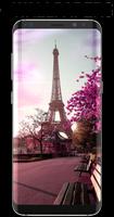 Paris Eiffel Tower Lock Screen syot layar 3