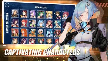 Waifu Mecha Girls: Anime Game ảnh chụp màn hình 1