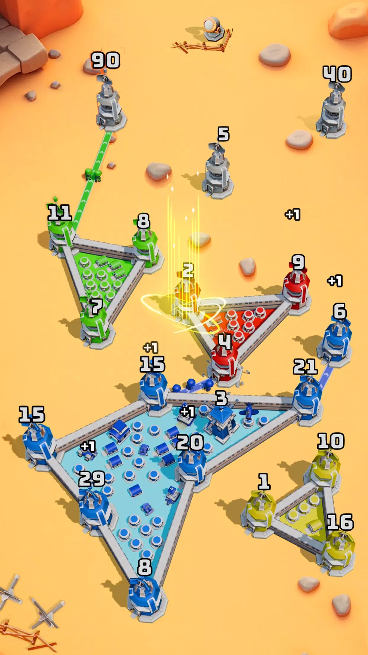 Tower Battle: Connect Towers