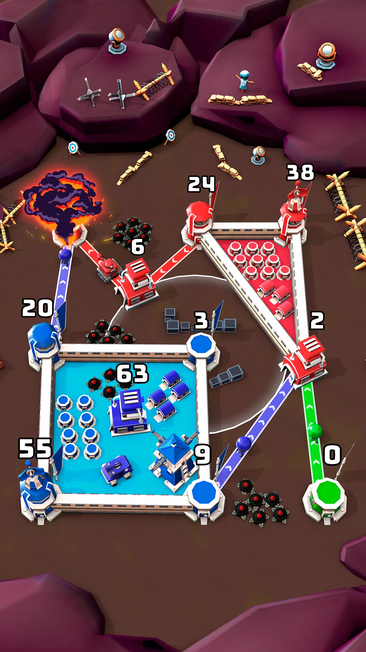 Tower Battle: Connect Towers