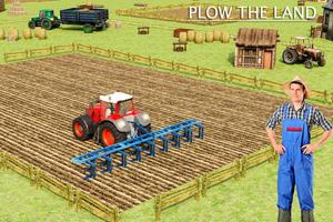 Modern Tractor Farming Sim Cartaz