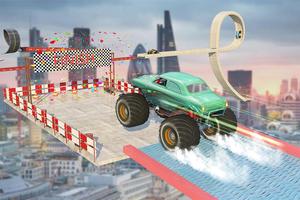 Extreme Monster Truck Stunt:US Monster Racing Game capture d'écran 2