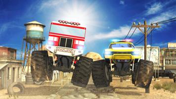 US Police Monster Truck Crash โปสเตอร์