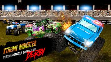 US Police Monster Truck Crash ảnh chụp màn hình 1