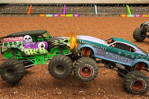 برنامه‌نما Monster Truck Demolition Derby: Stunts Game 2021 عکس از صفحه