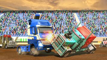 Monster Truck vs Euro Truck: Demolition Derby ภาพหน้าจอ 1