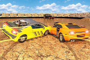 Poster Demolition Derby Car Stunts: Shooting Game 2020