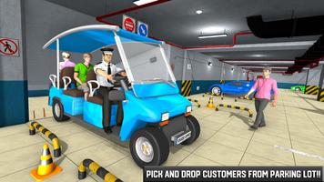 Taxi Shopping Mall Game الملصق