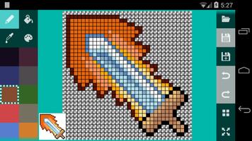 Pixel Maker الملصق