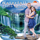 Waterfall Photo Frame : Background Changer icône