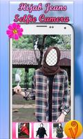 2 Schermata Hijab Jeans Selfie Camera