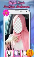 Hijab Style Fashion Makeover Affiche