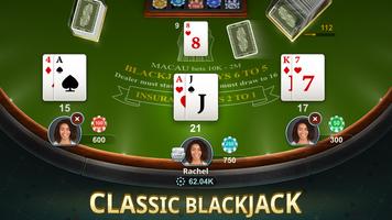 Blackjack الملصق
