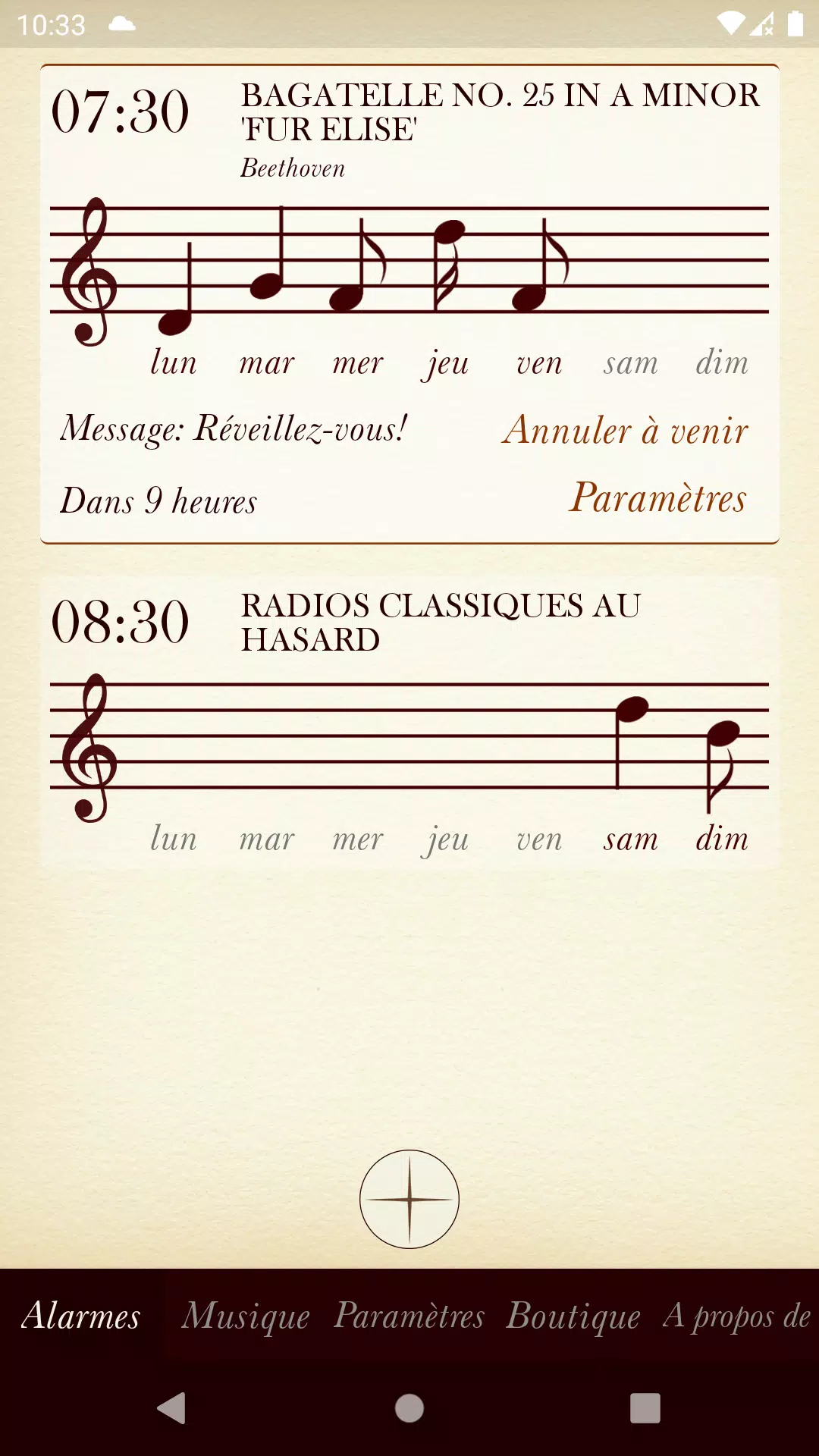 Réveil de musique classique APK pour Android Télécharger